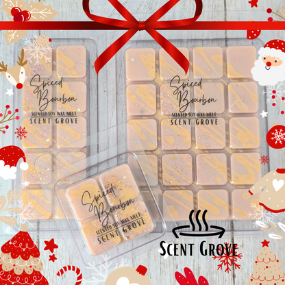 Spiced Bou*bon scented soy wax melt