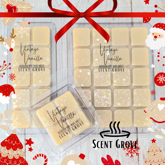 Vintage Vanilla scented soy wax melt