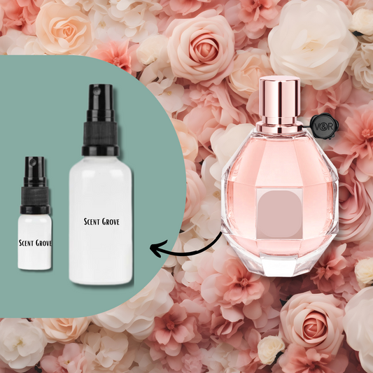 Flower Bomb scented fine perfume mist