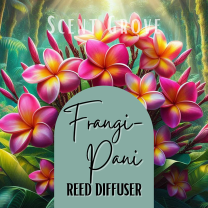 Frangipani Scented Reed Diffuser 200ml