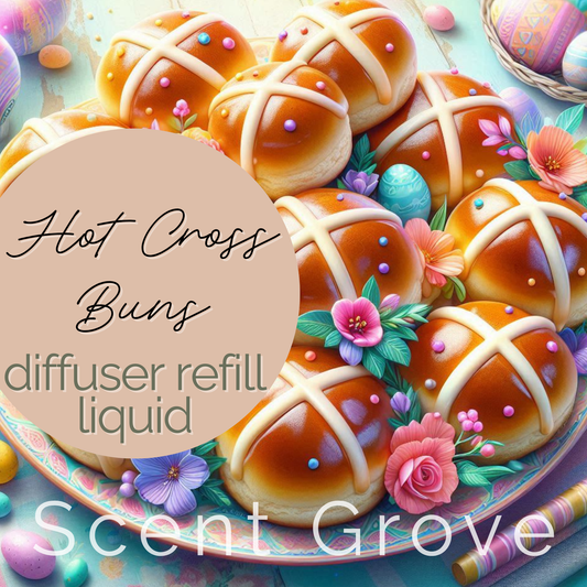 Hot Cross Buns Scented Diffuser Refill Liquid