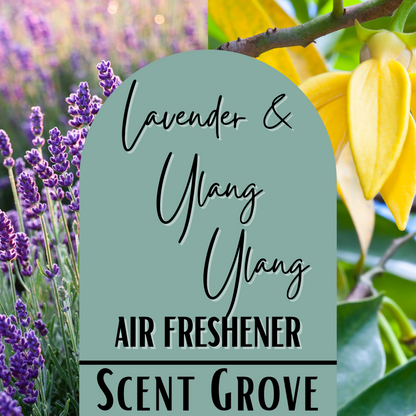 Lavender & Ylang Ylang Scented Air Freshener Spray multi purpose for car, home, room