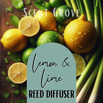 Lemon & Lime Scented Reed Diffuser 200ml