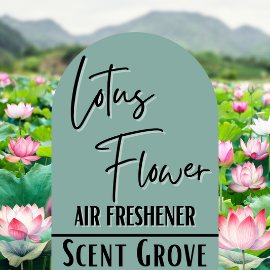 Lotus Flower Scented Air Freshener Spray multi purpose for car, home, room