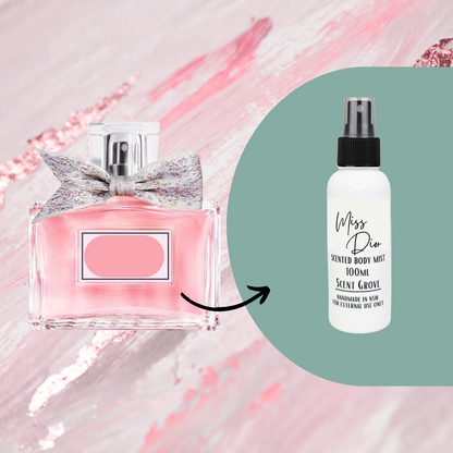 Miss scented body mist spray 100ml