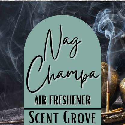 Nag Champa Scented Air Freshener Spray multi purpose for car, home, room