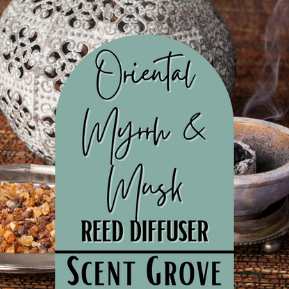 Oriental Myrrh & Musk Scented Reed Diffuser 200ml
