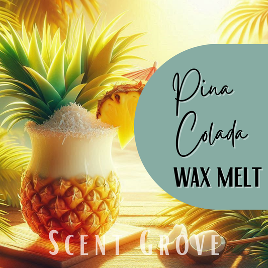 Pina Colada scented soy wax melt