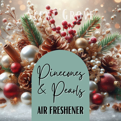 Pinecones & Pearls Scented Air Freshener Spray multi purpose for car, home, room