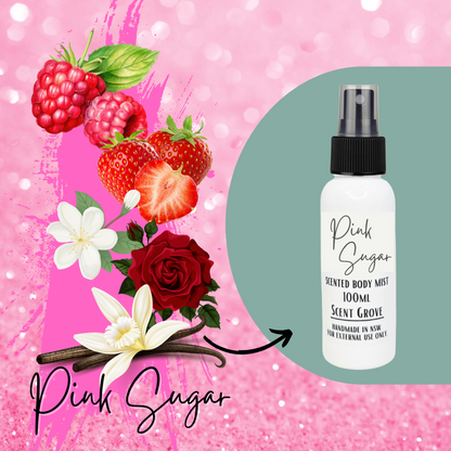 Pink Sugar scented body mist spray 100ml