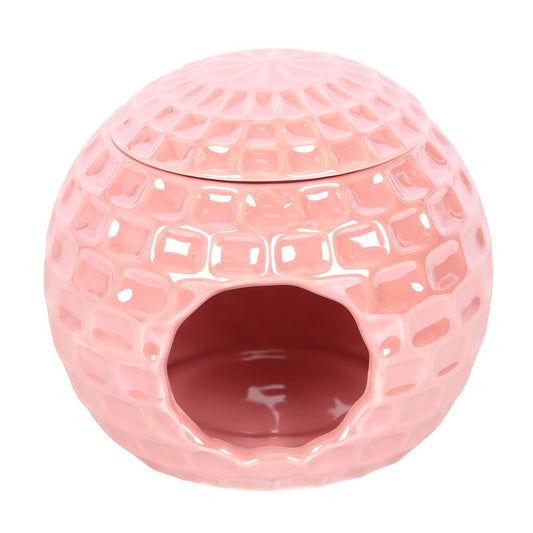 Pink Disco Ball Wax Burner