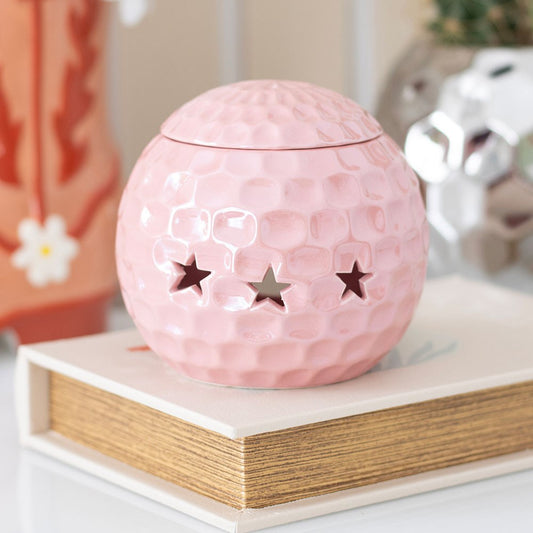 Pink Disco Ball Wax Burner