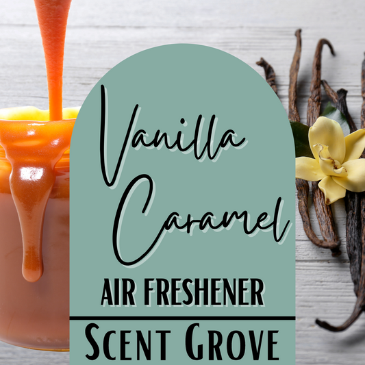Vanilla Caramel Scented Air Freshener Spray multi purpose for car, home, room