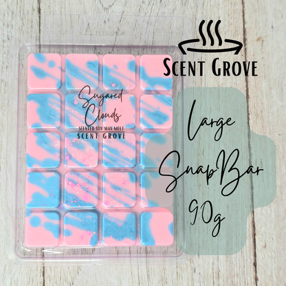 Sugared Clouds scented soy wax melt
