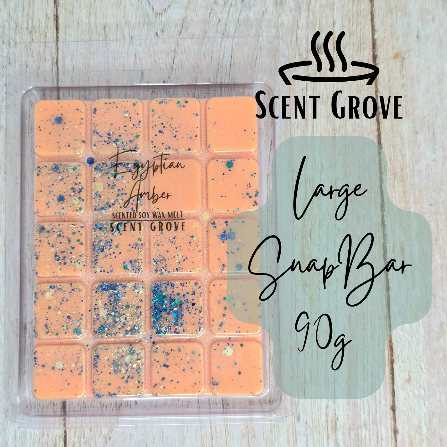 Egyptian Amber scented soy wax melt