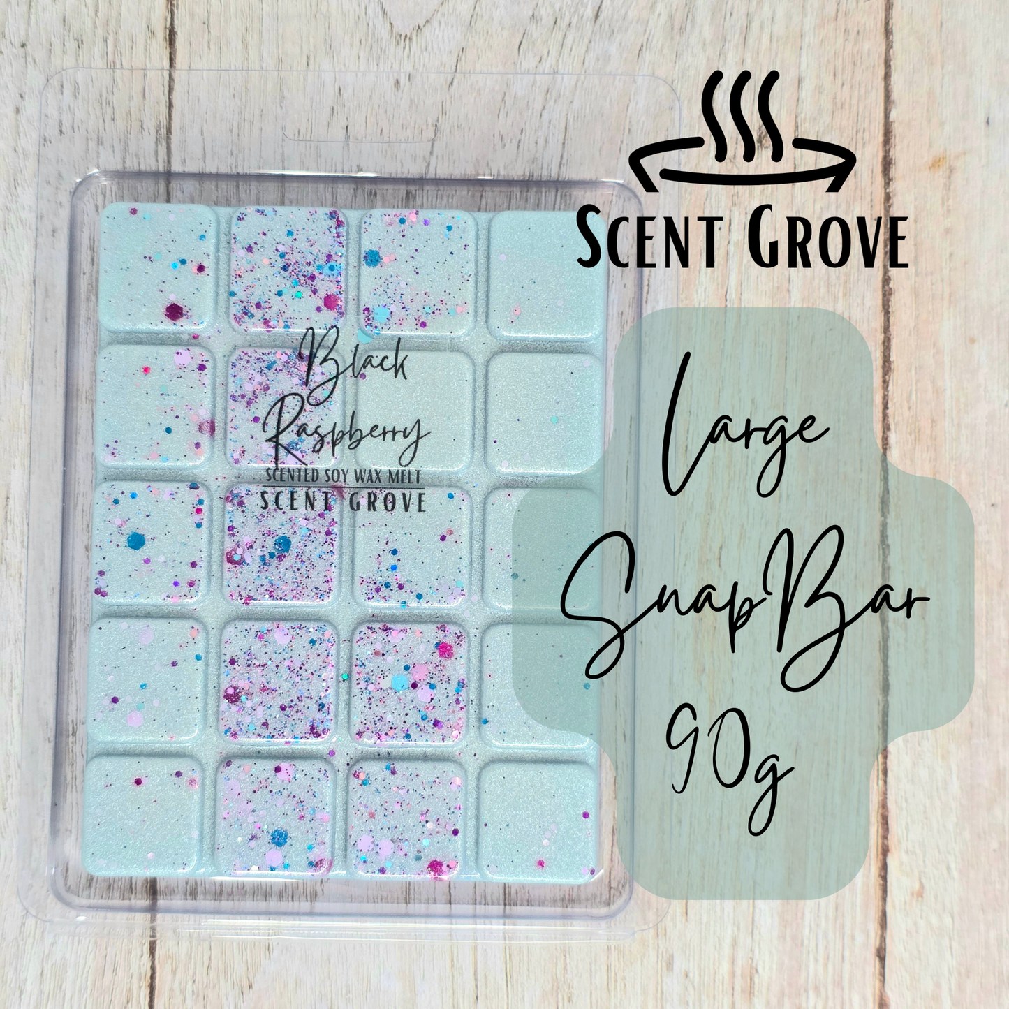Black Raspberry scented soy wax melt