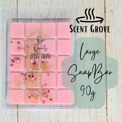 Rose Quartz scented soy wax melt