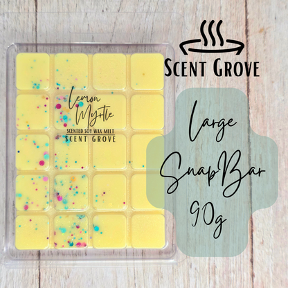 Lemon Myrtle scented soy wax melt