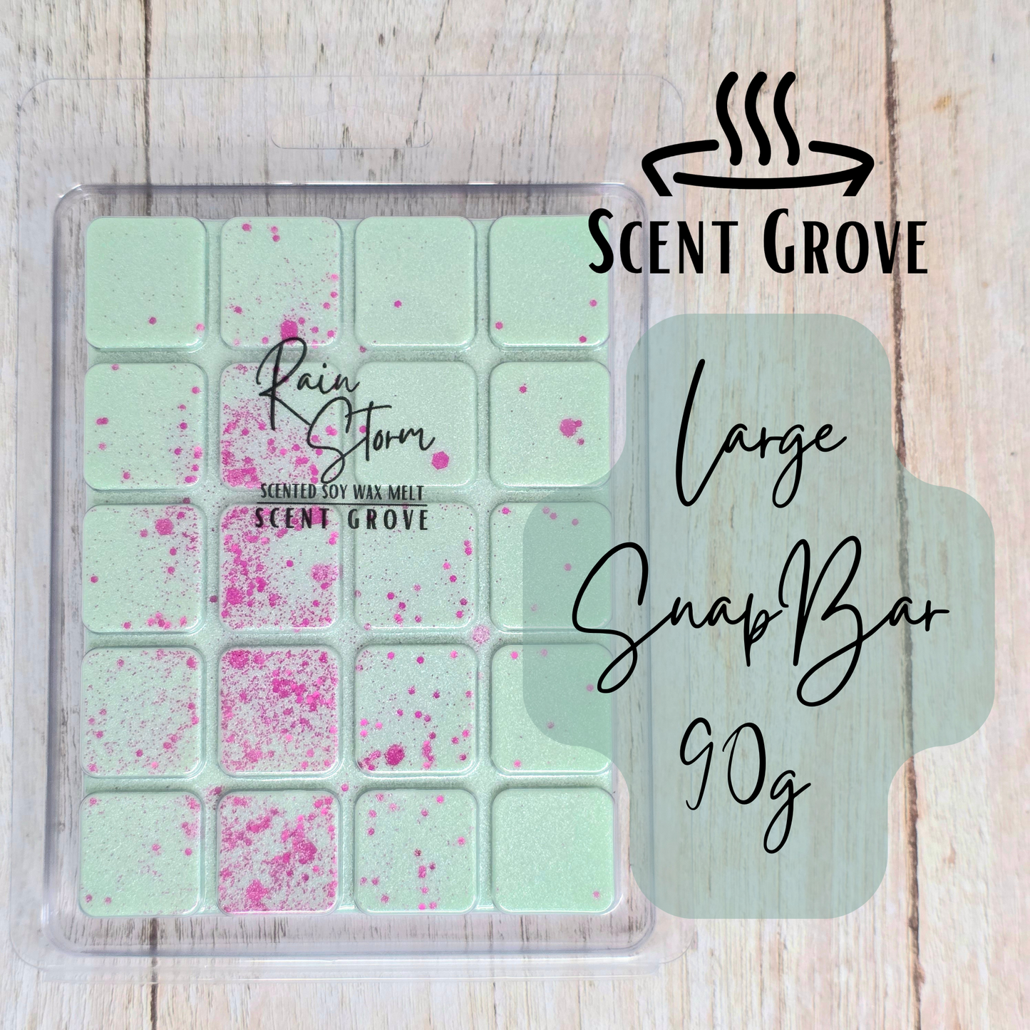 Rainstorm scented soy wax melt