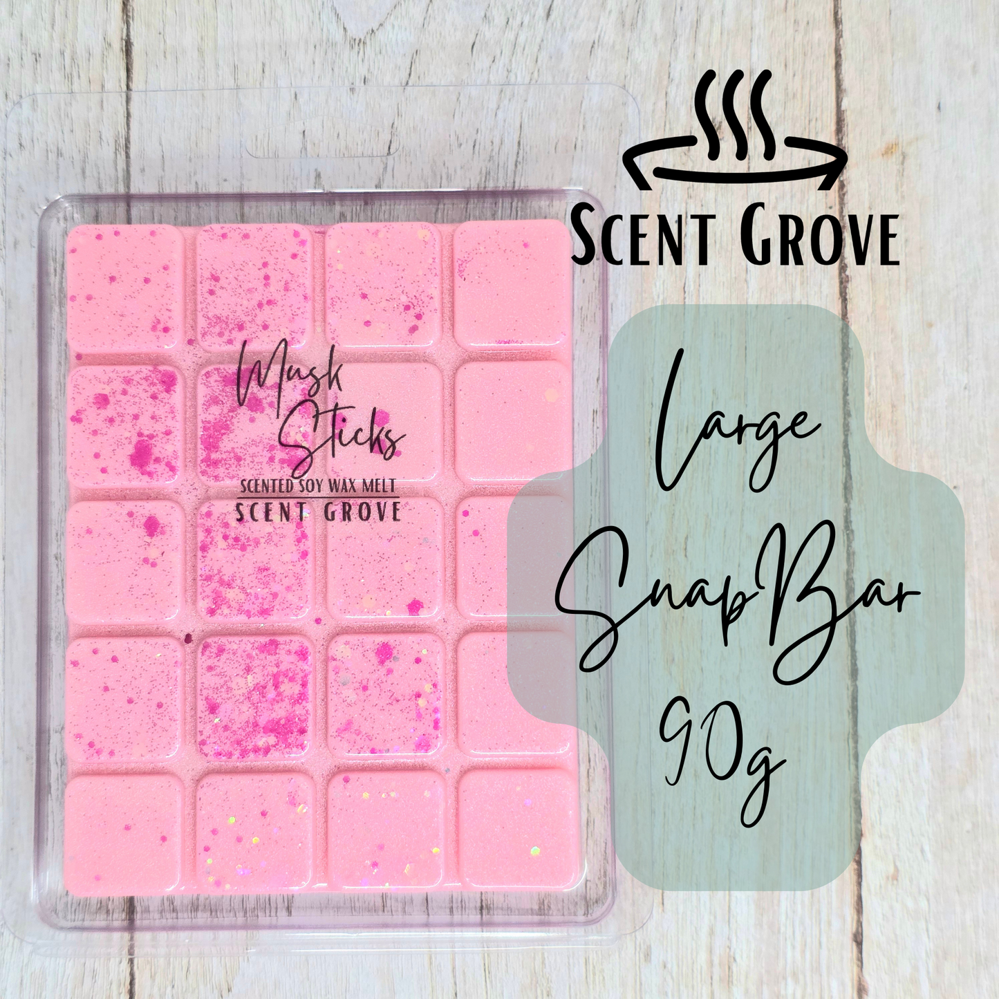 Musk sticks scented soy wax melt