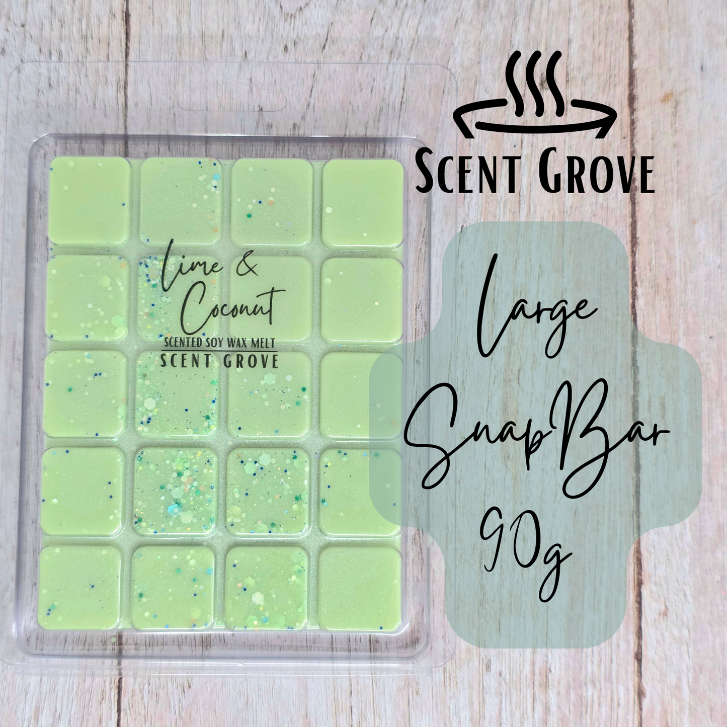 Lime & Coconut soy wax melt