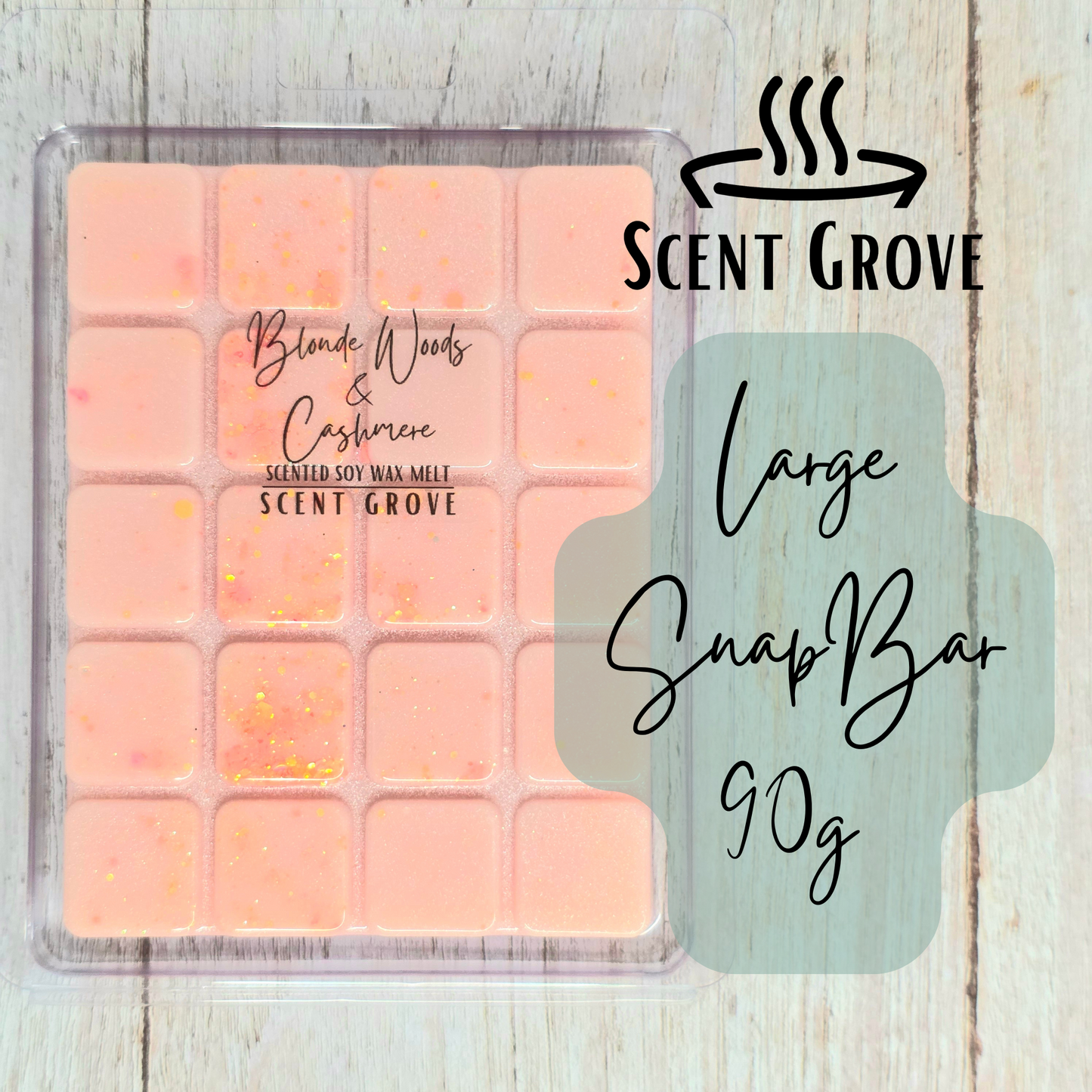 Blonde Woods & Cashmere scented soy wax melt