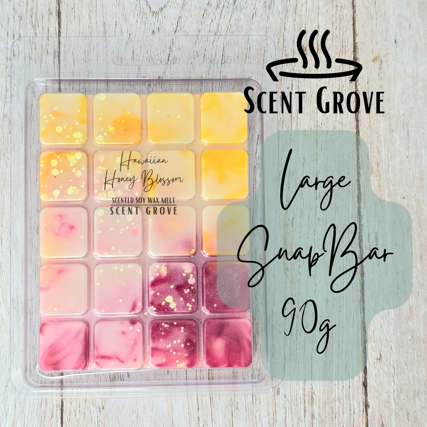 Hawaiian Honey Blossom scented soy wax melt
