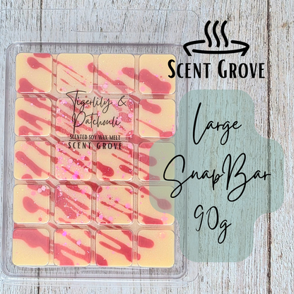 Tigerlily & Patchouli type scented soy wax melt