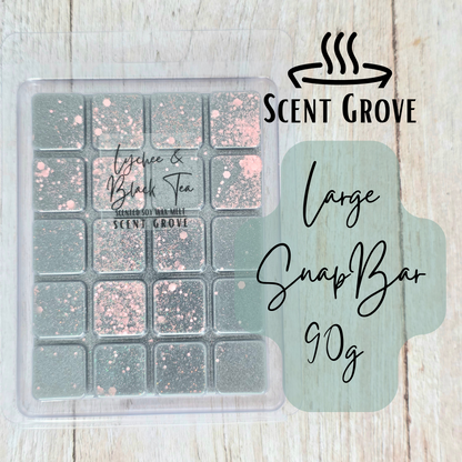 Lychee & Black Tea scented soy wax melt