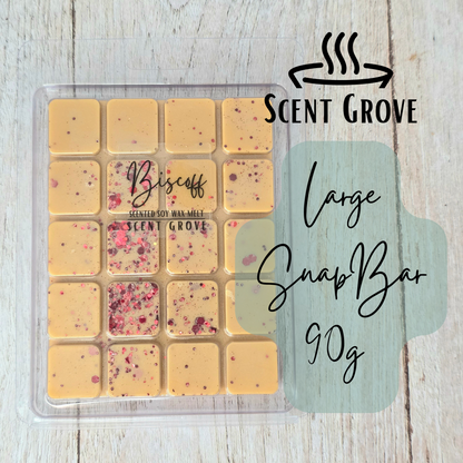 Biscoff scented soy wax melt