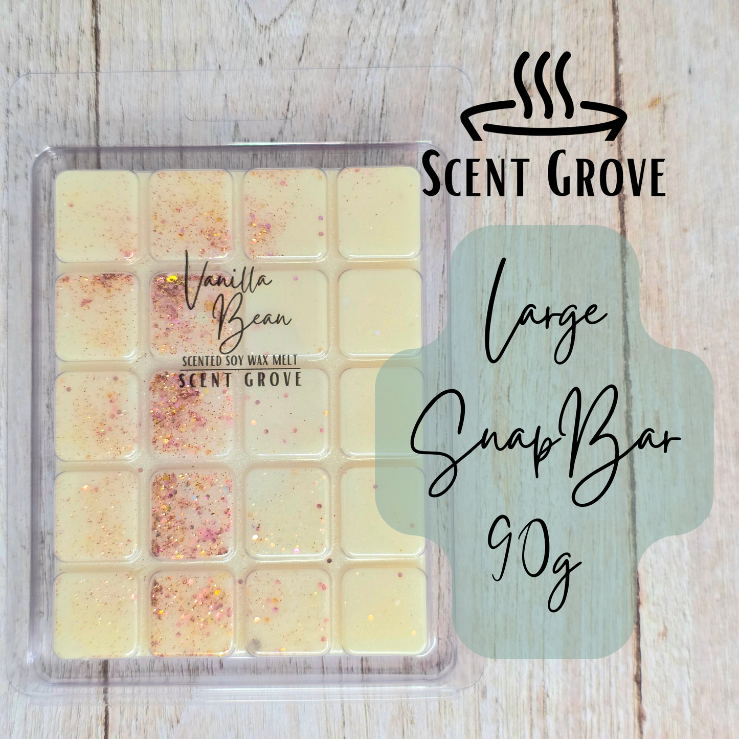 Vanilla Bean scented soy wax melt