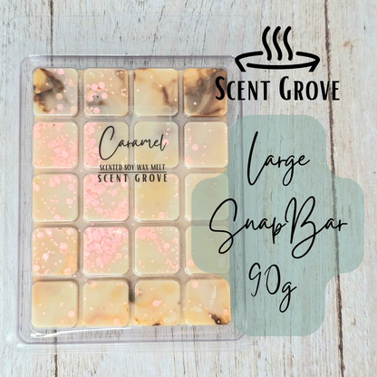 Caramel scented soy wax melt