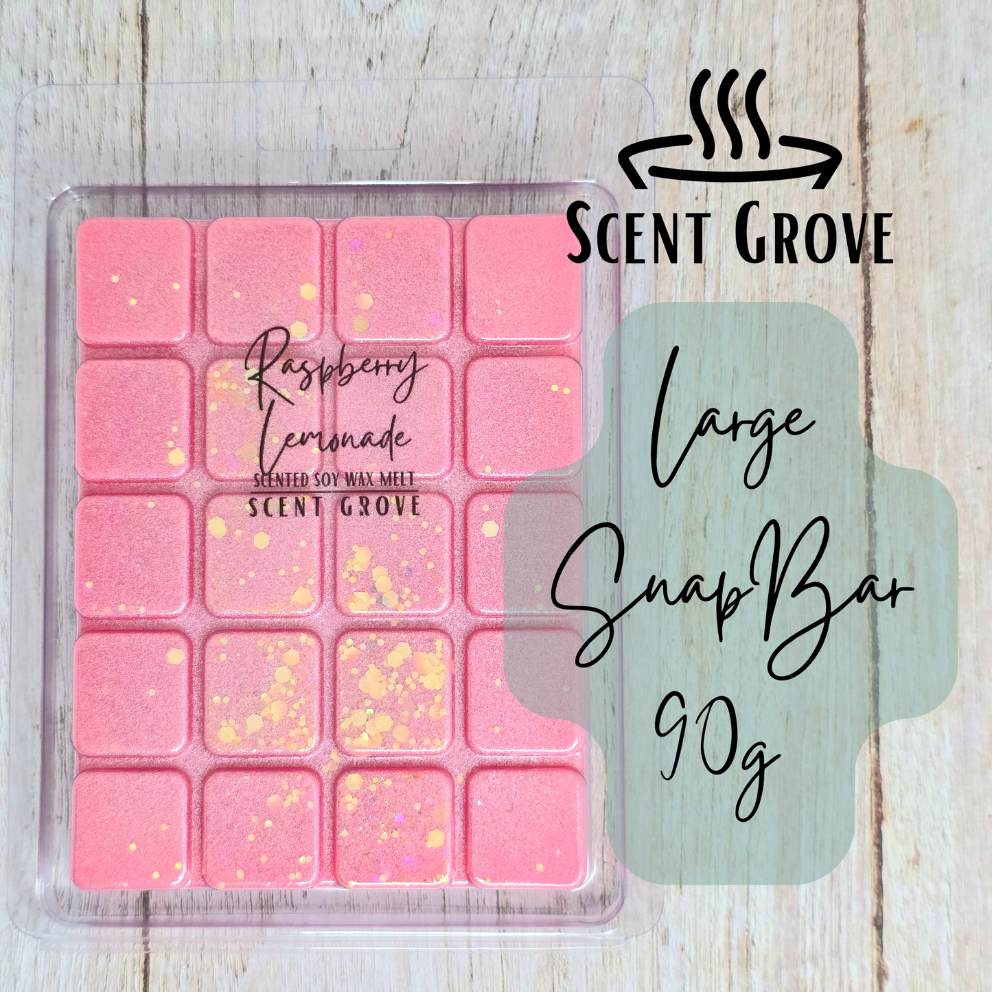 Raspberry Lemonade scented soy wax melt