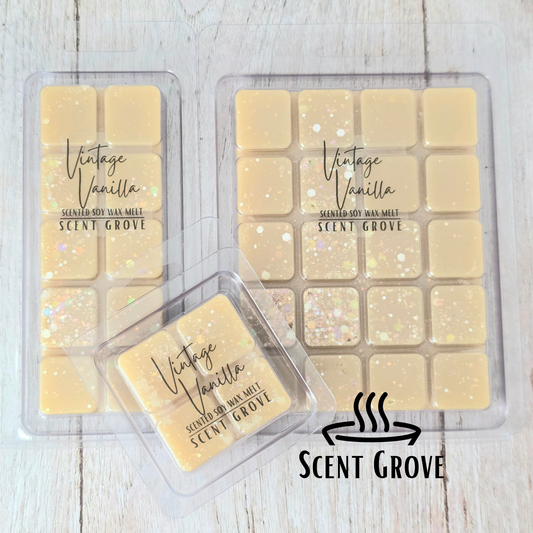 Vintage Vanilla scented soy wax melt
