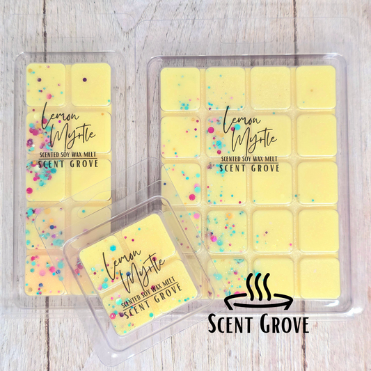 Lemon Myrtle scented soy wax melt