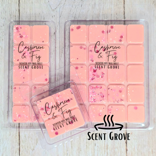 Cashmere & Fig scented soy wax melt