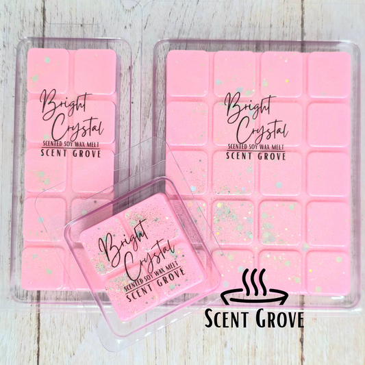 Bright Crystal scented soy wax melt