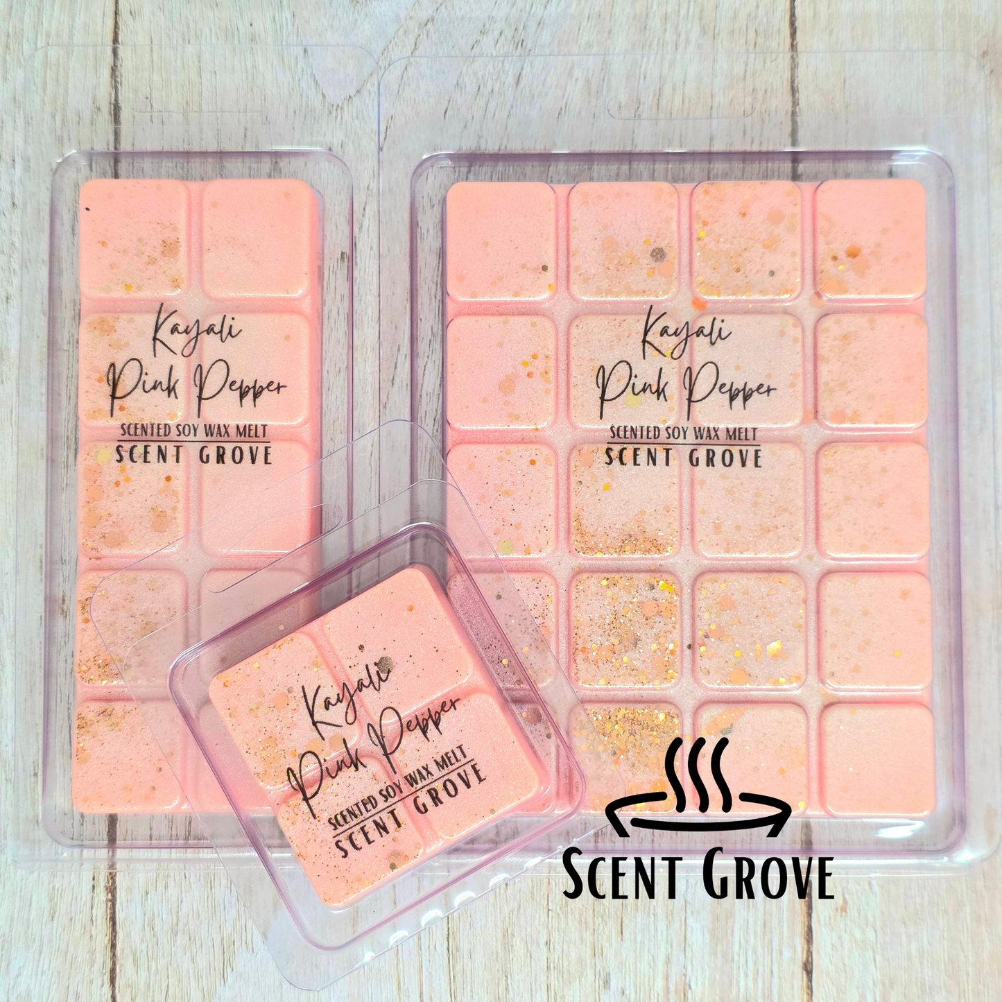 Kayali Pink Pepper Type soy wax melt