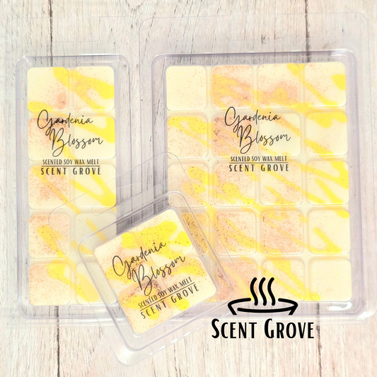 Gardenia Blossom scented soy wax melt