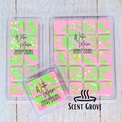 Watermelon scented soy wax melt