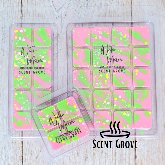 Watermelon scented soy wax melt