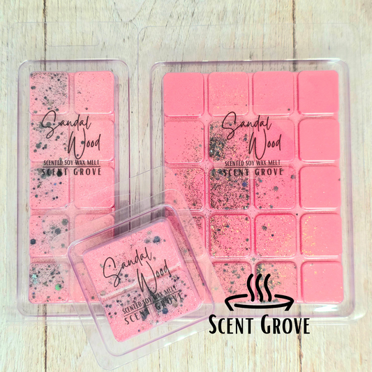 Sandalwood scented soy wax melt