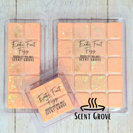 Exotic Fruit Fizz soy wax melt