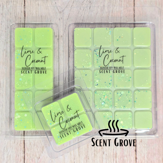 Lime & Coconut soy wax melt