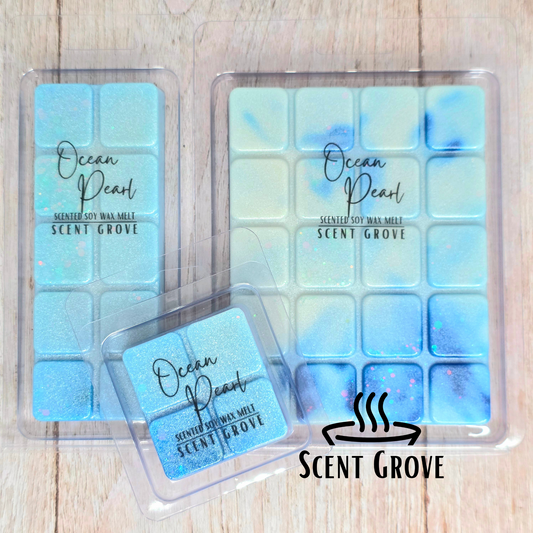 Ocean Pearl scented soy wax melt