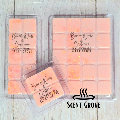 Blonde Woods & Cashmere scented soy wax melt