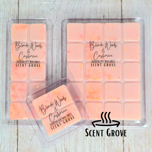 Blonde Woods & Cashmere scented soy wax melt