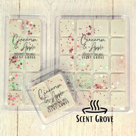 Cinnamon & Apple soy wax melt