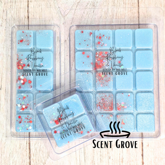 Black Raspberry & Vanilla soy wax melt