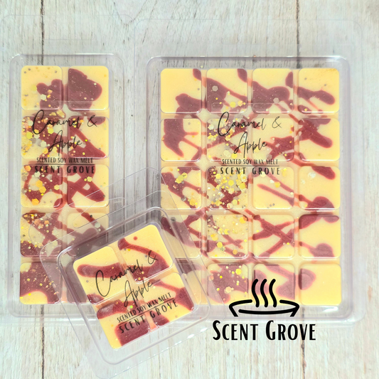 Caramel & Apple soy wax melt